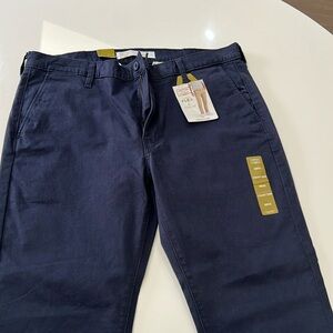 Signature by Levi Strauss & Co. Gold Men's Straight Stretch Chino Pants
